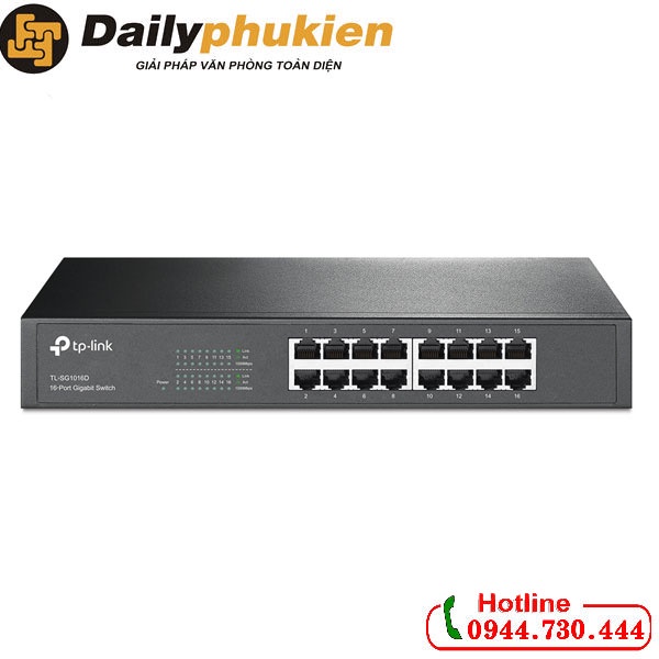 Bộ chia mạng 16 cổng TP link TLSG1016D dailyphukien