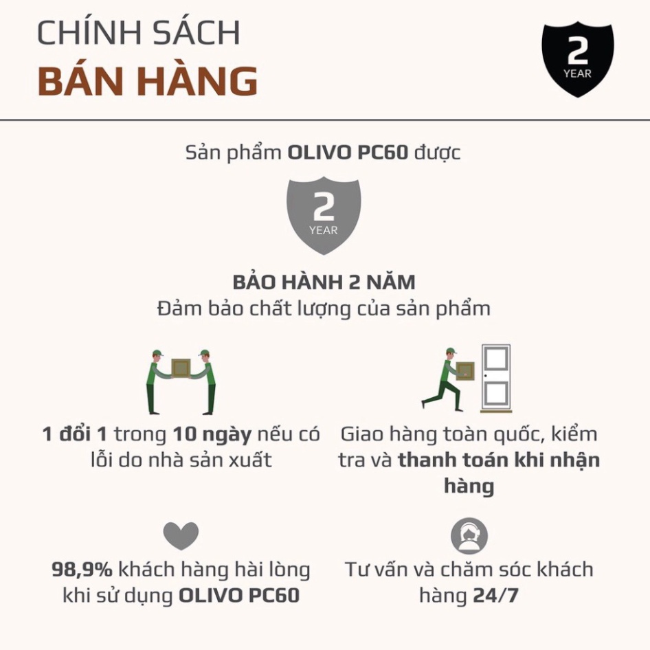 Nồi Áp Suất Điện Đa Năng Olivo PC60 - 16 Chức Năng - Dung Tích 6L - Công Suất 1000W