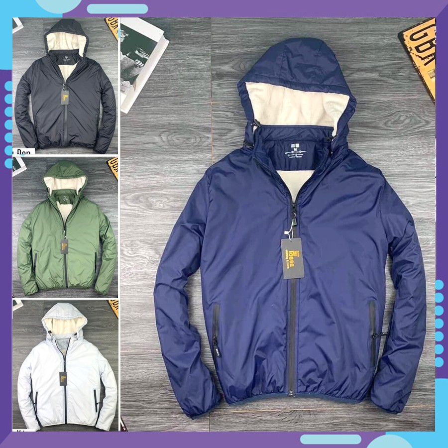 Áo Gió Lót Lông - ÁO Gió Lót Lông Cừu Dành Cho Nam Nữ Siêu Nhẹ, Siêu Ấm Chống Nước Tuyệt Đối