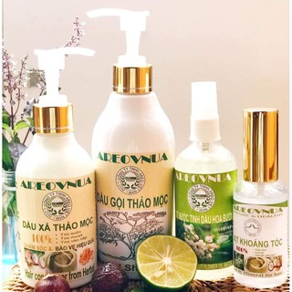 Xịt khoáng tóc AREOVNUA