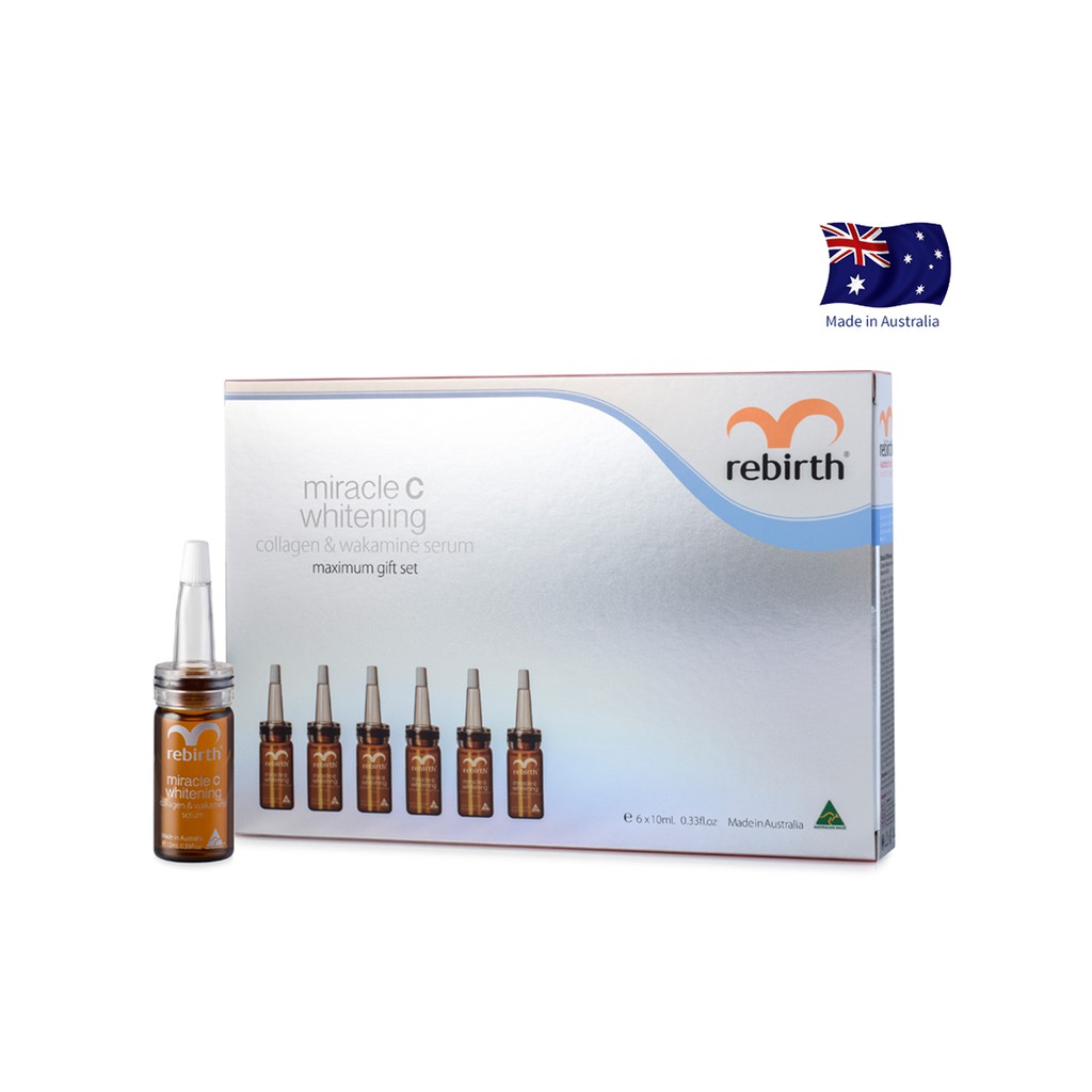 Serum Tế bào gốc Dưỡng Trắng Da Rebirth Miracle C Whitening Maximum