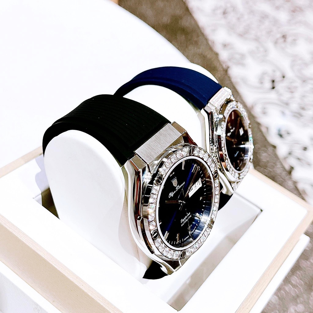 ĐỒNG HỒ CẶP OLYM PIANUS WATCH FOR COUPLE