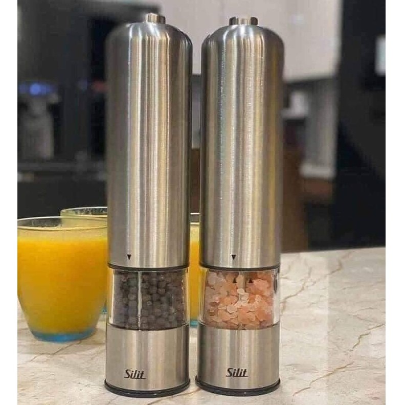 Cối xay tiêu chạy pin Silit của Đức - Tiện lợi, sang trọng, lưỡi xay bằng gốm siêu bền, chống gỉ