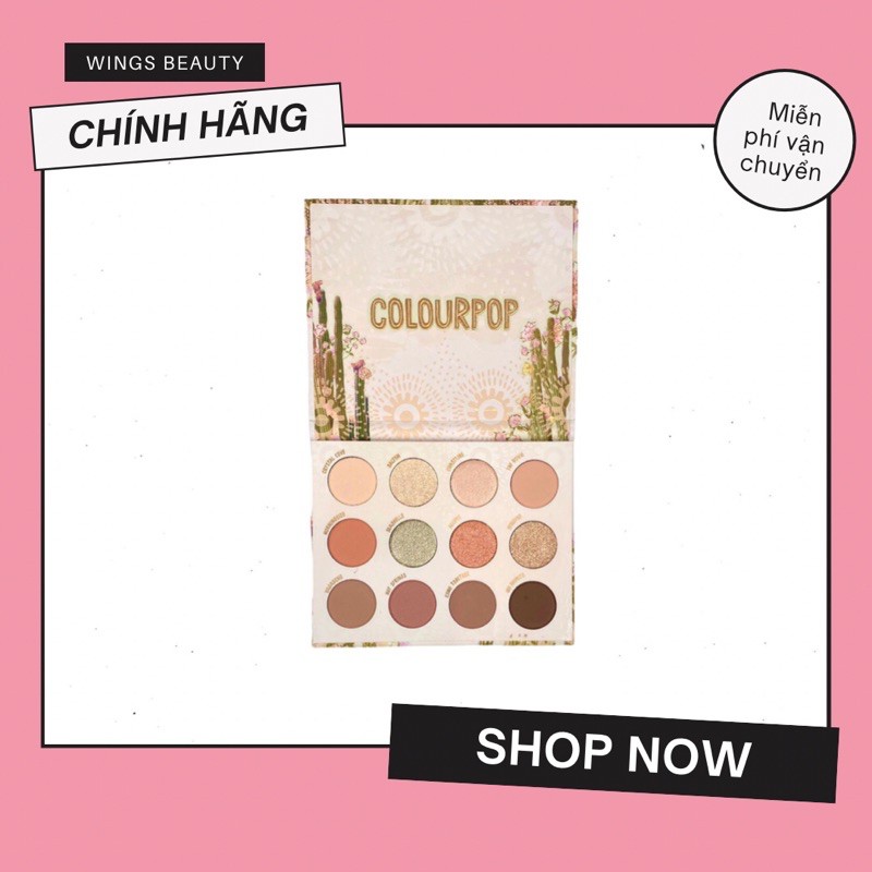 COLOURPOP - Bảng phấn mắt Wild Nothing