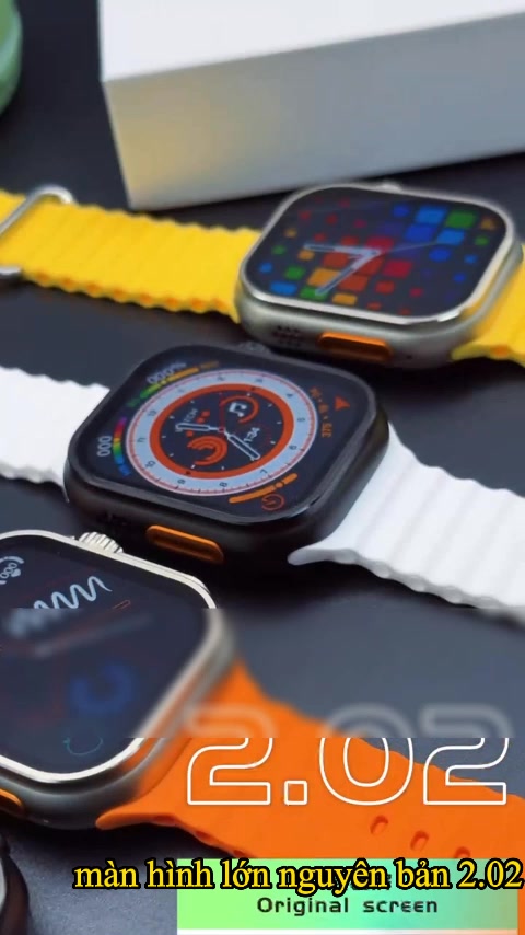 GHNĐộc quyền phân phối từ nhà máy Đồng hồ thông minh D8 Ultra sạc không dây đa chức năng chống nước đo nhịp tim huyết áp | BigBuy360 - bigbuy360.vn