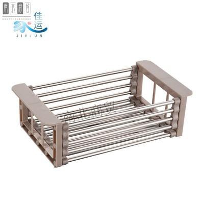 KHAY INOX RÚT GỌN ĐỂ CHẬU RỬA BÁT LOẠI NHỎ