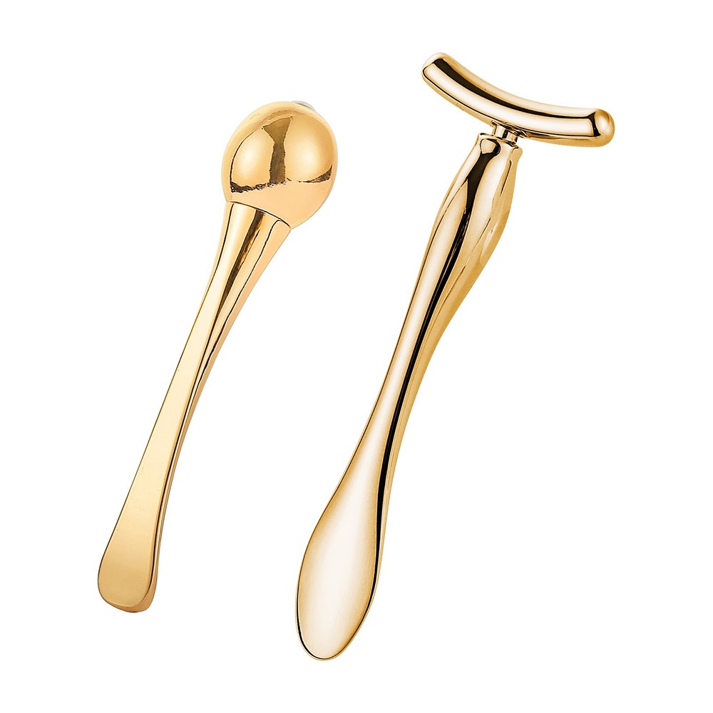 Foreverlily Thanh mát xa mắt hình chữ T mini chống quầng thâm chăm sóc da