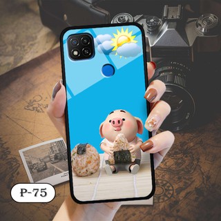 Ốp lưng kính 3D Xiaomi Redmi 9C-cute
