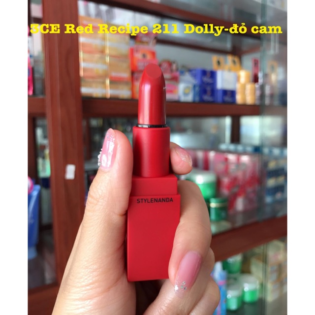 Đơn 3CE Red Recipe 211 Dolly