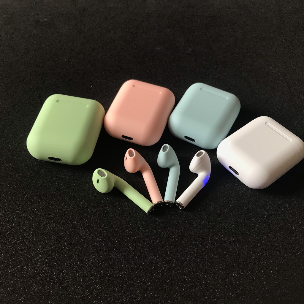 Tai nghe Bluetooth không dây Inpods 12 TWS cảm biến âm thanh HIFI cho Android và iOS