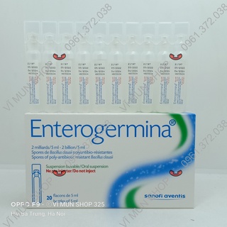 Men Vi Sinh Enterogermina Ý hộp 20 ống