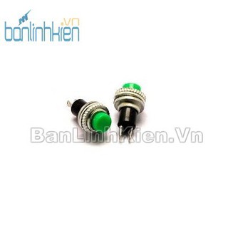 Nút nhấn đề 10mm núm xanh