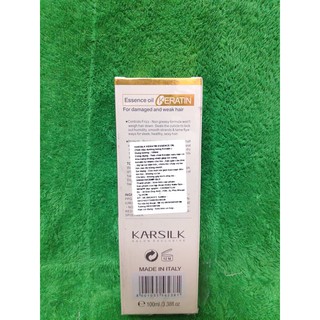 (Chính hãng) Tinh dầu dưỡng tóc Karsilk keratin Ý