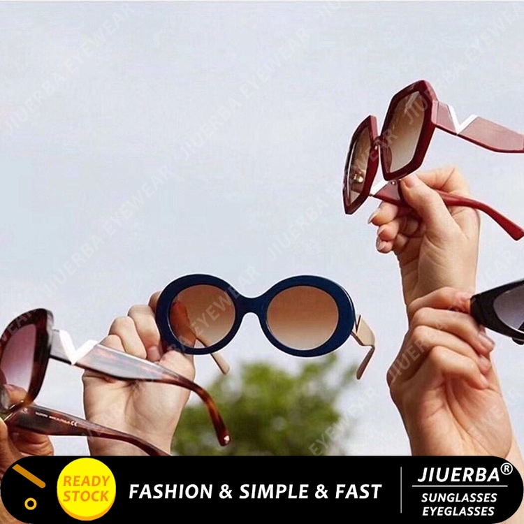Kính Mát Hình Oval Chống Tia Uv Thời Trang Cho Nữ