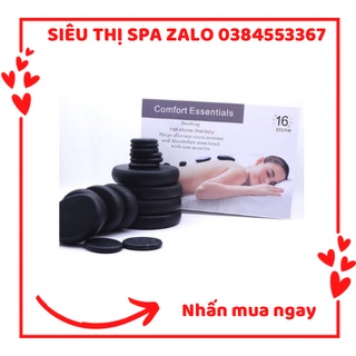 Đá nóng masage body dùng trong spa thẩm mỹ viện