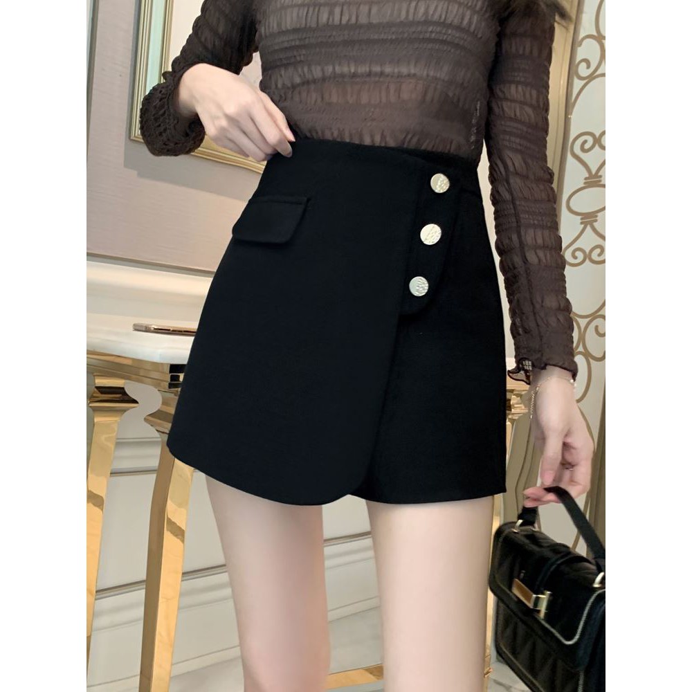 Quần giả váy 3 khuy hàng QC