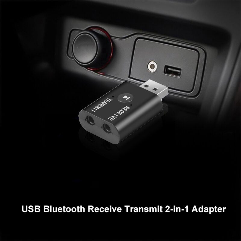 Đầu chuyển đổi âm thanh KEBIDUMEI TR6 kết nối Bluetooth 5.0 2 trong 1 tiện dụng
