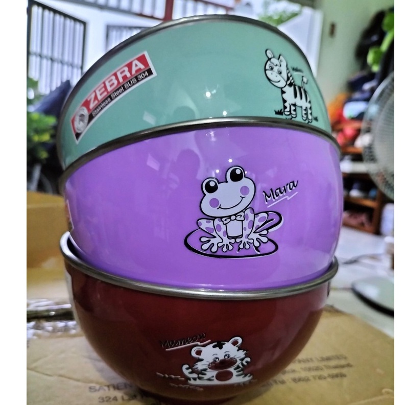 Tô Inox cách nhiệt Zebra ramen 15cm, hai lớp- 135202