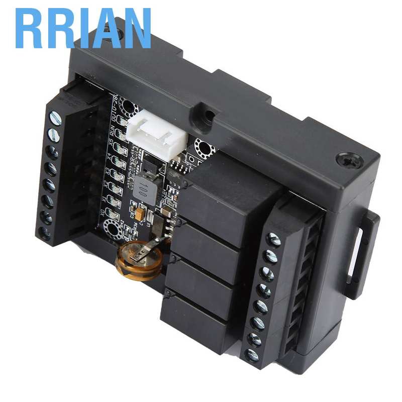 Rrian Qianmei PLC Industrial Control Board FX1N-10MR Programmable Relay Delay Module with Shell