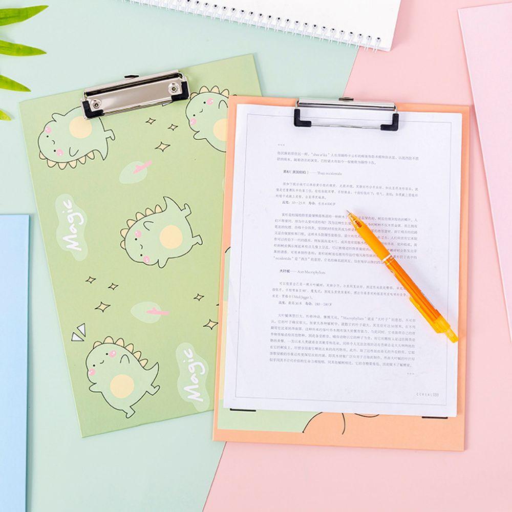 Bảng Kẹp Giấy A4 Họa Tiết Hoạt Hình Dễ Thương