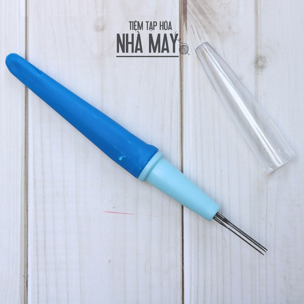 Bút chọc len 15cm 3 kim