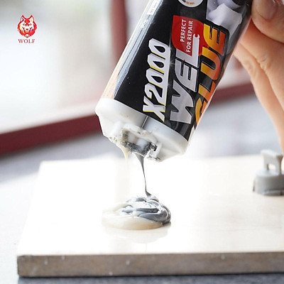 Keo gắn sắt X2000 dán sắt thép kim loại nhựa đa năng siêu dính hàn gắn mọi vết nứt