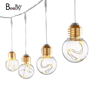 Dây Đèn Led 10 Bóng 4m Chống Thấm Nước Trang Trí Lều Cắm Trại