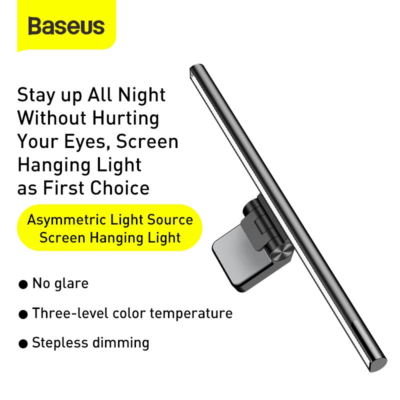 BASEUS Đèn Led Usb Đọc Sách Bảo Vệ Mắt Thông Minh