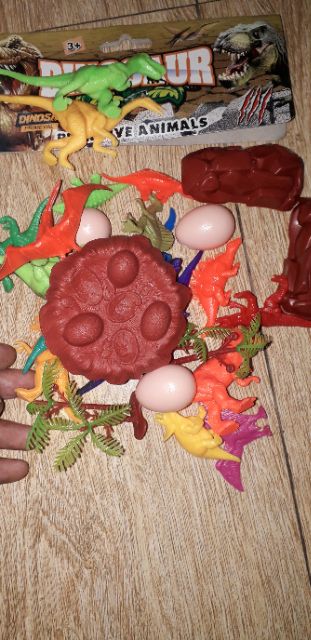 Sét Khu vườn Khủng Long có 20 con và các phụ kiện bằng nhựa