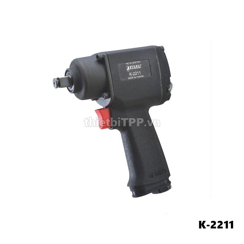 Súng Bắn Ốc Xe Máy Dùng Hơi Kuanai K-2211 1/2″ Inch Đài Loan