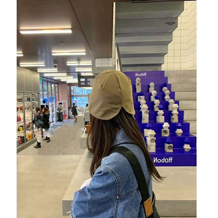 Mũ Nón Bucket cụp vành ngắn - Nón sụp thần tượng tiktok Ulzzang