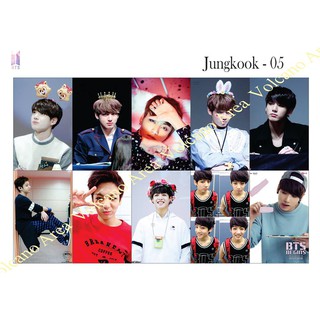 [BTS] Set Sticker JUNGKOOK - 9 mẫu (có nhiều mẫu hình dán Kpop)