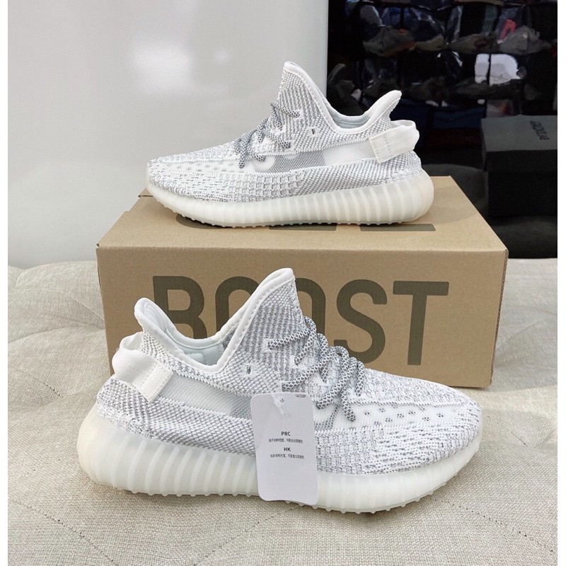 [Hàng Sẵn+Full Box]Sneaker Yz350 Trắng Full Phản Quang Cao Cấp | BigBuy360 - bigbuy360.vn