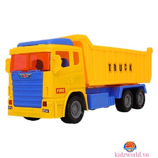 Đồ Chơi Xe Mô Hình Xe Ben Loại Lớn Chính Hãng Long Thủy Cho Bé