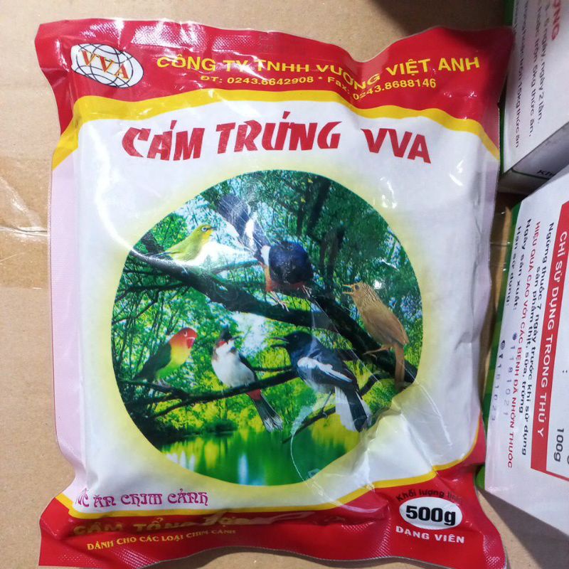 Cám trứng chim cảnh Việt Anh 500g