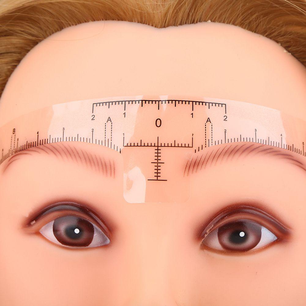 Thước Kẻ Định Hình Lông Mày Bằng Nhựa Có Thể Tái Sử Dụng