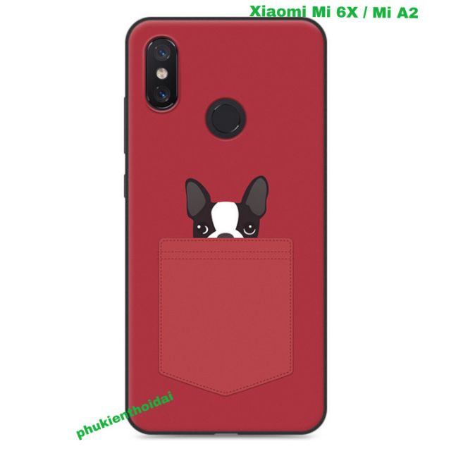 Ốp lưng Xiaomi Mi 6x / Mi A2 FREESHIP Từ 50k dẻo TPU in 3D cao cấp