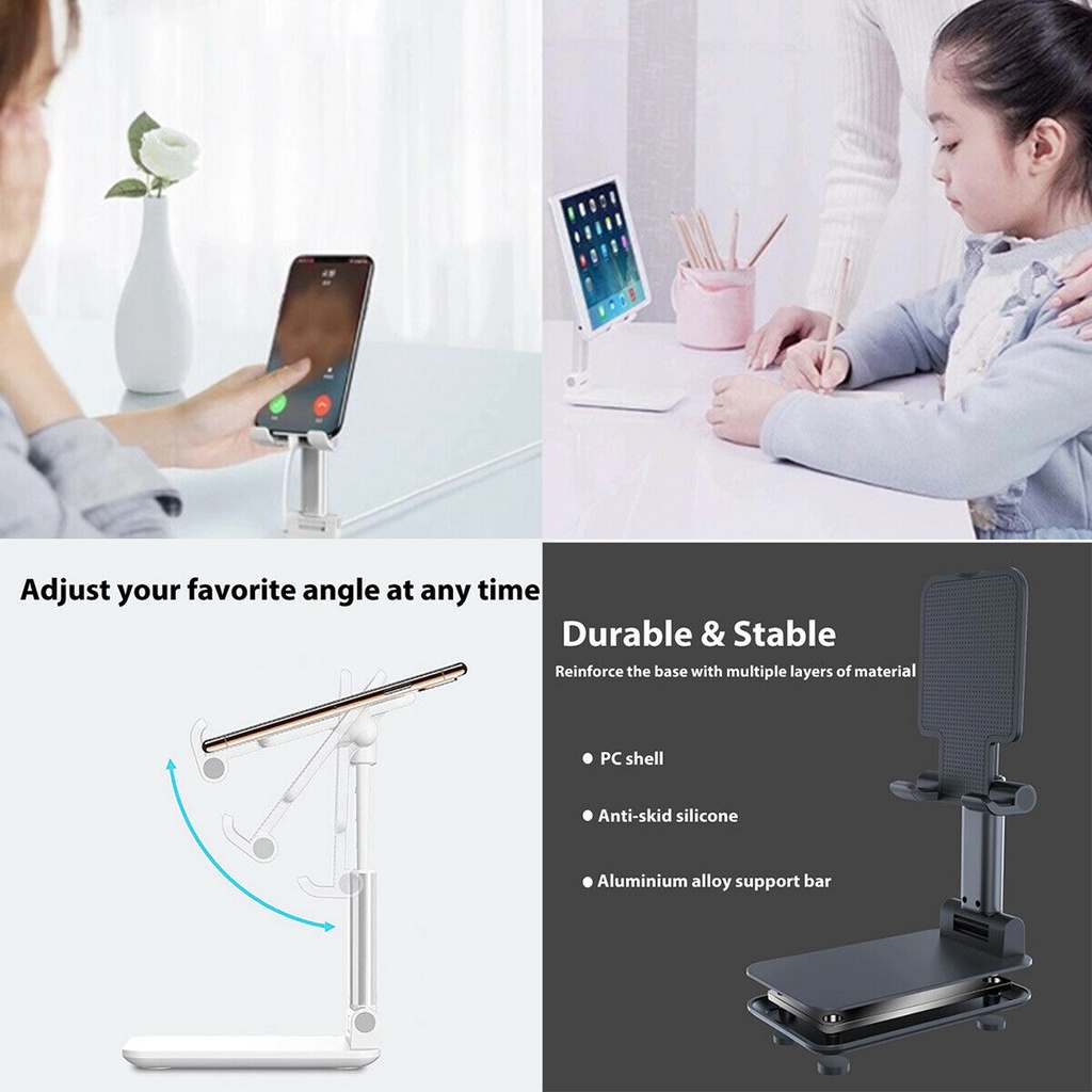 Giá Đỡ Điện Thoại Để Bàn Dễ Điều Chỉnh Tiện Dụng