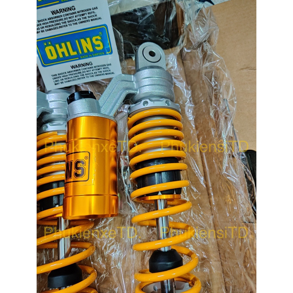 Phuộc OHLINS bình dầu lắp SH Ý NVX NOUVO2 NOUVO4 NOUVO5 NOUVO6 PCX IMPULSE.....