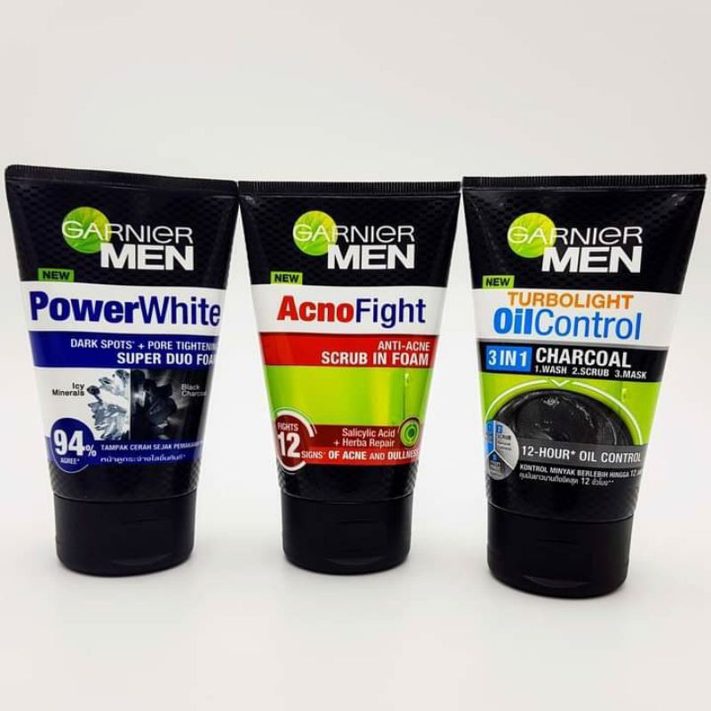 Sữa rửa mặt Garnier Men 100ml