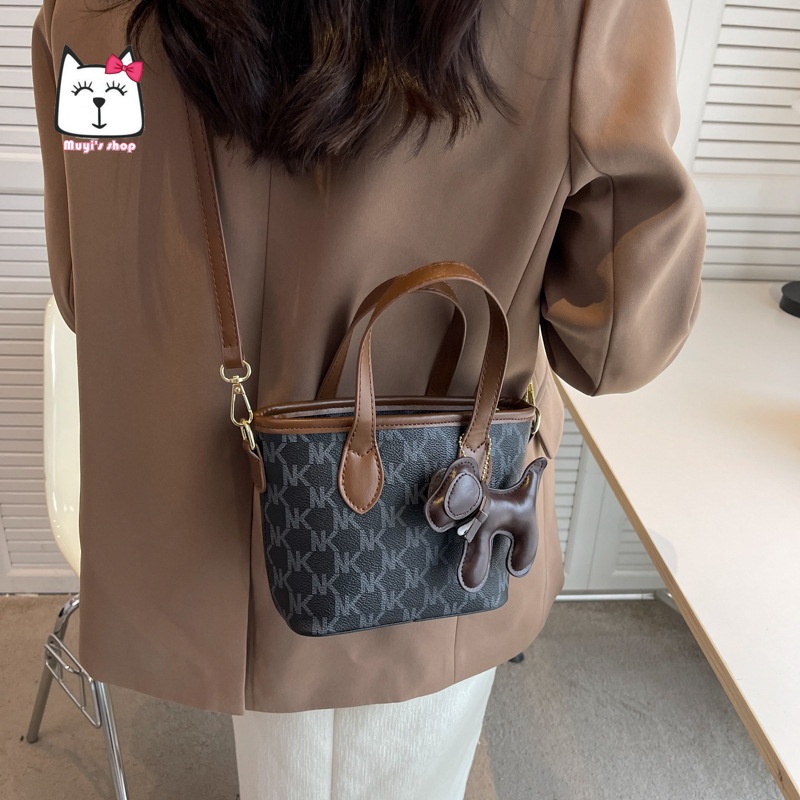 Túi Đeo Chéo Họa Tiết In Cao Cấp Thời Trang Theo Phong Cách Vintage