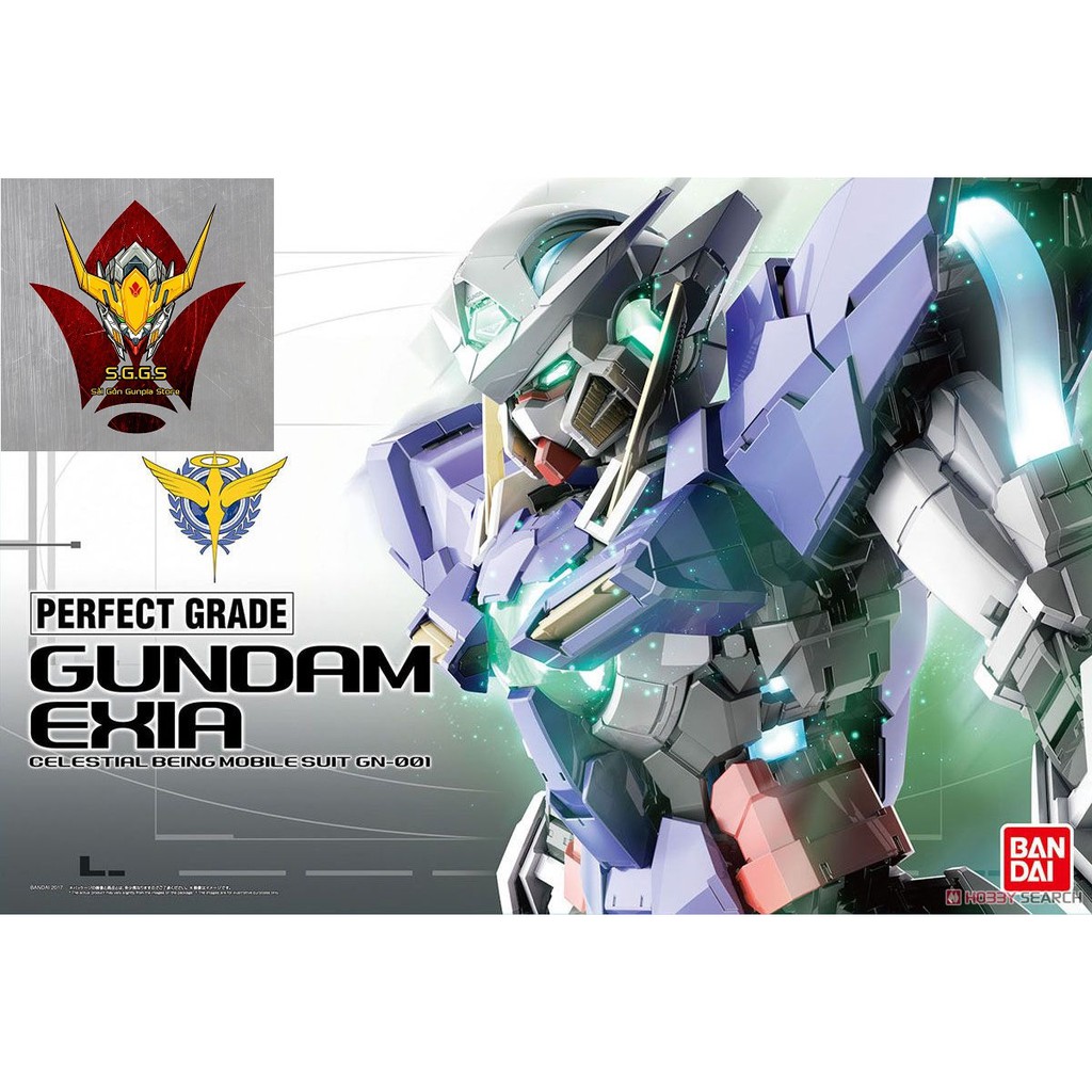 Gundam Bandai Pg Exia Gundam 00 Mô Hình Nhựa Đồ Chơi Lắp Ráp Anime Nhật Tỷ Lệ 1/60