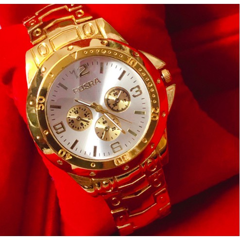 ĐỒNG HỒ CẶP ĐÔI NAM NỮ ROSRA NEW ARRIVAL VÀNG MẶT TRẮNG D307B CỰC ĐẸP | BigBuy360 - bigbuy360.vn