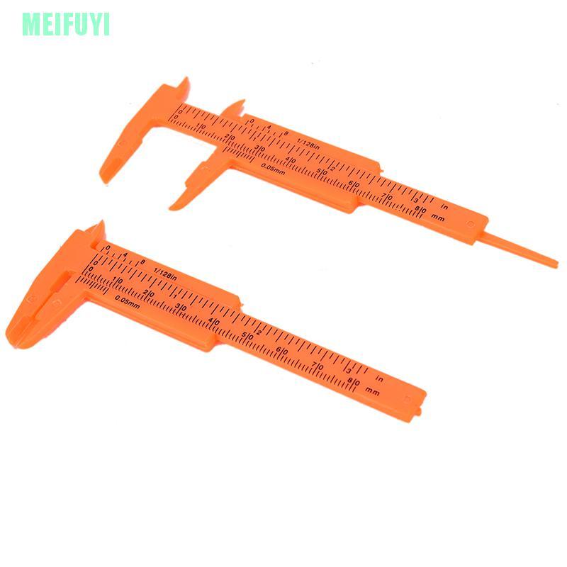 1 Thước Đo Mini Bằng Nhựa 80mm