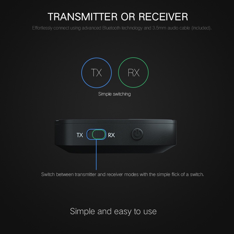 Bộ Thu Phát Âm Thanh Không Dây Bluetooth 5.0 Rca 3.5mm Aux Cho Loa Tv / Xe Hơi / Pc Hbjyl | BigBuy360 - bigbuy360.vn