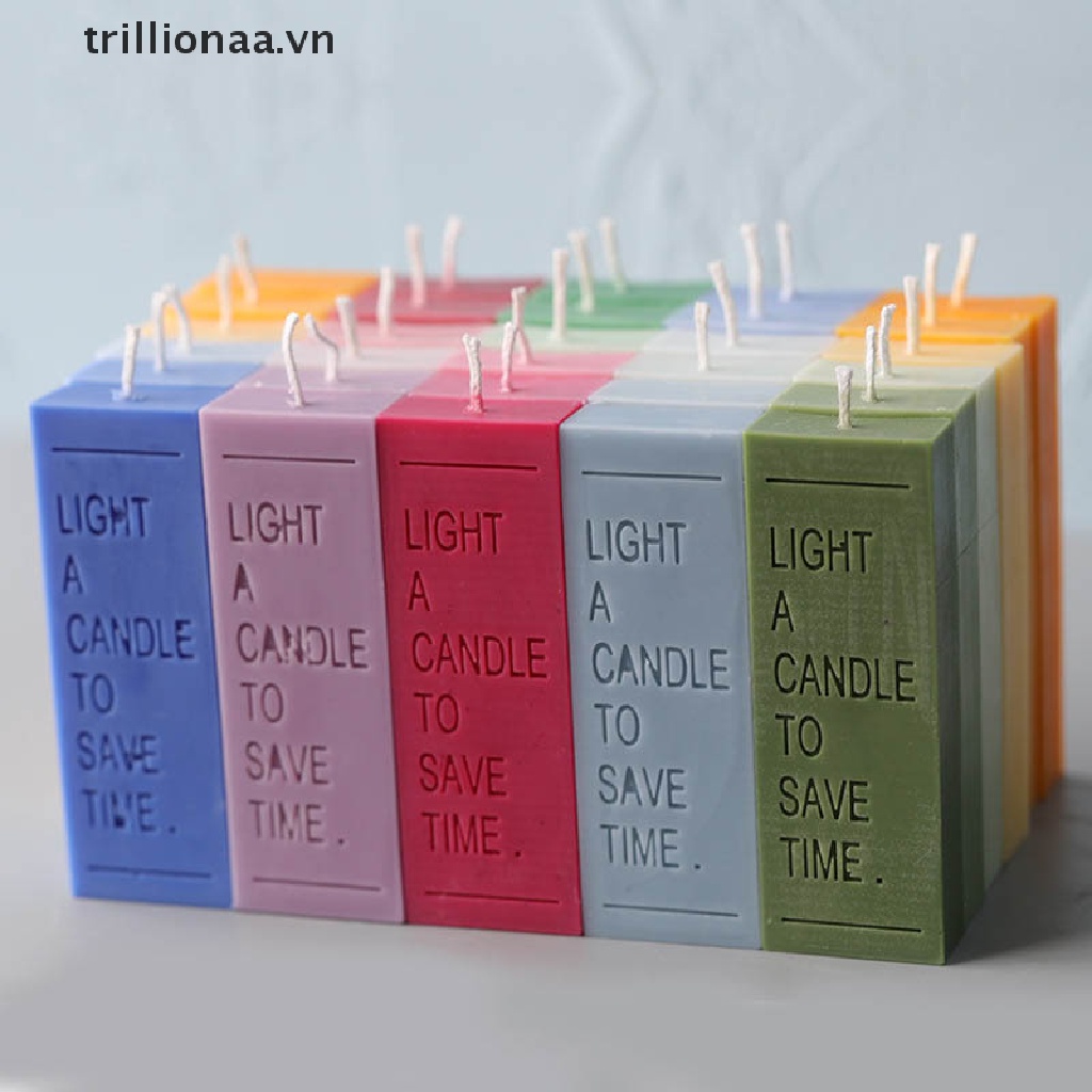 Khuôn Silicone Làm Nến Thơm DIY Đơn Giản Tiện Lợi