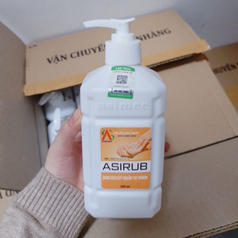 Dung Dịch Sát Khuẩn Tay Asirub Chính Hãng (Chai 500ml) | BigBuy360 - bigbuy360.vn