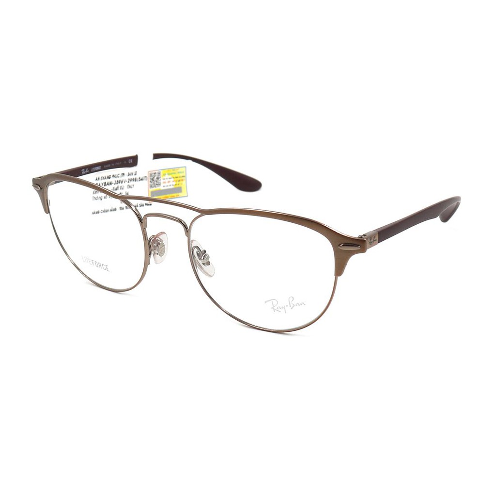 (Hàng chính hãng) Gọng kính nam nữ Rayban RB3596V 2998 (54-19-145) màu sắc thời trang, thiết kế dễ đeo bảo vệ mắt