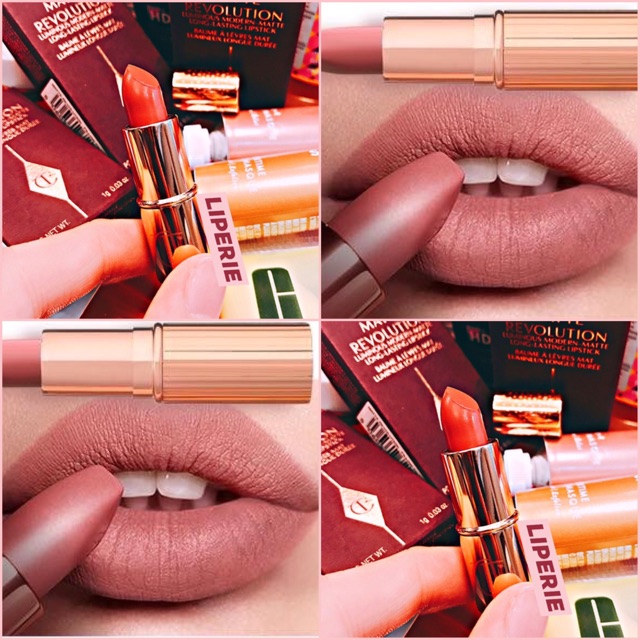 Son thỏi Charlotte Tilbury Matte Revolution & Hot Lips