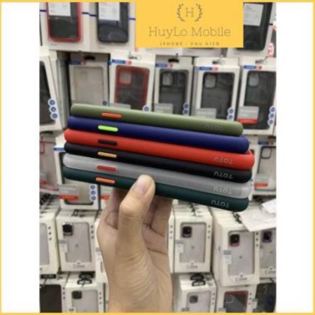 Ốp Nhám Totu Chống Bám Vân Tay Cho iPhone 7/8 - 7/8 Plus - X/Xs/Xs Max - 11/11 Pro/11 Pro Max | BigBuy360 - bigbuy360.vn